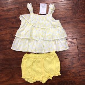 NWT Gymboree Pineapple Outfit 12-18m